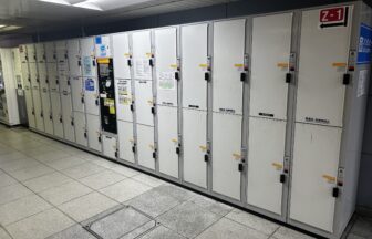新大阪駅　1階　コインロッカー