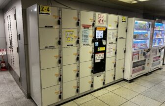 新大阪駅　1階　コインロッカー