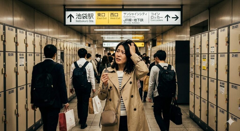 池袋駅 コインロッカー 場所 わからない