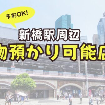 新橋駅　荷物預かり　予約　コインロッカー