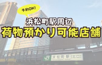 浜松町駅　荷物預かり　予約　コインロッカー