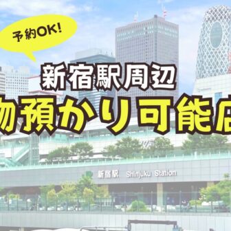 新宿駅　荷物預かり　予約　コインロッカー