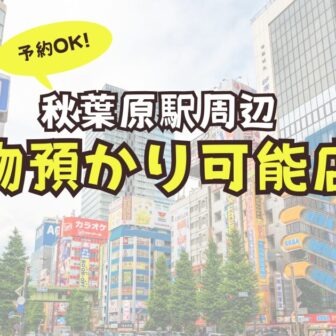 秋葉原駅　荷物預かり　予約　コインロッカー