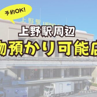 上野駅　荷物預かり　予約　コインロッカー